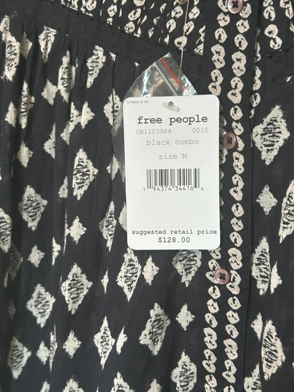 (Orig $128) NWT Free People "Hearts Desire" dress! - Picture 9 of 9